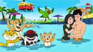 खन्ना साहब का स्विमिंग पूल | Honey Bunny Ka Jholmaal | Hindi Kahani | Letest Episode