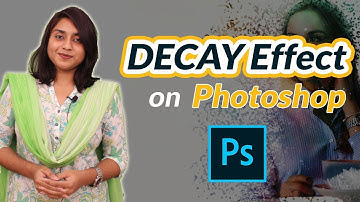 How to Apply DECAY Effect on Photoshop - Graphic Design Bangla Tutorial - UY Lab