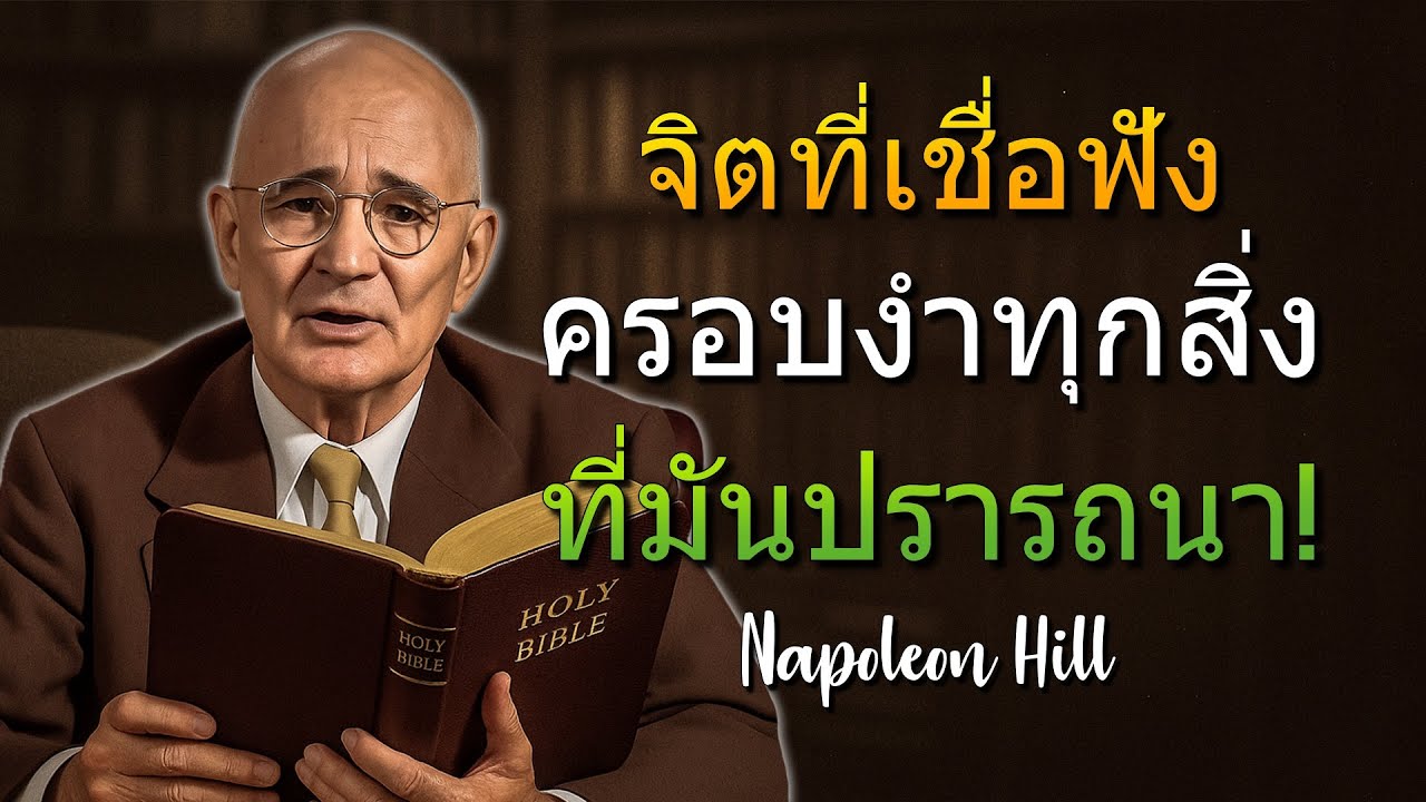 โปรแกรมจิตใจของคุณให้เชื่อฟังและพิชิตทุกสิ่งที่คุณต้องการ! (Napoleon Hill)