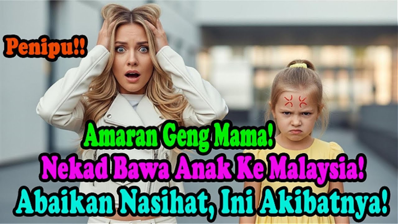 Jangan Bawa Anak Ke Malaysia! - Keluarga Jerman Abaikan Amaran Rakan Singapura. Ini Akibatnya!