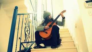 Homeless plays a classical guitar masterpiece chords