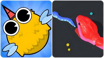 Snake Clash.io vs Mosquito.io - (ASMR Games, All Max Level)