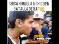 Que feo chica hummilla a chico