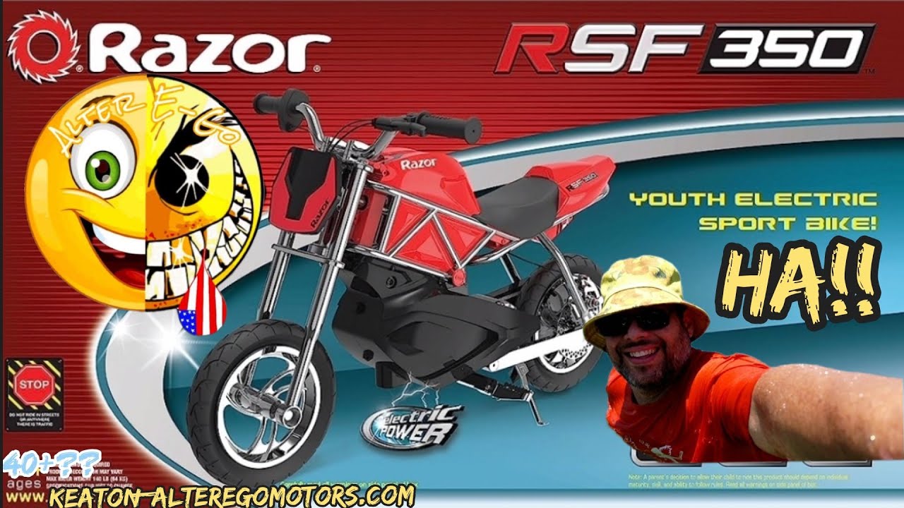 modifying Razor Rsf350 ,Mx350s alteregomotor style YouTube