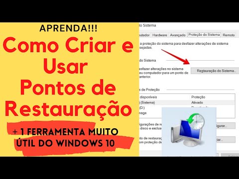 Como Criar e Usar Pontos de Restauração do Windows 10