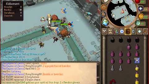 Runescape godwars and revenant