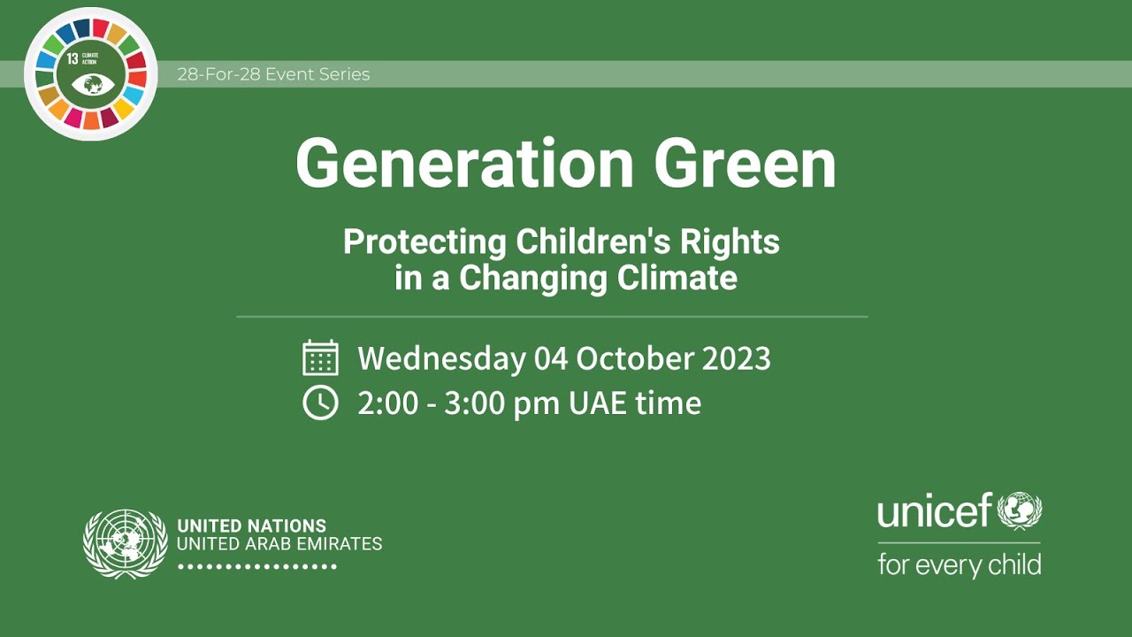 Green Rights Generations Generation Green: Protecting Children's Rights in a Changing Climate ...