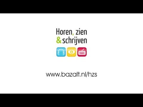 Instructiefilmpje Horen, Zien & Schrijven