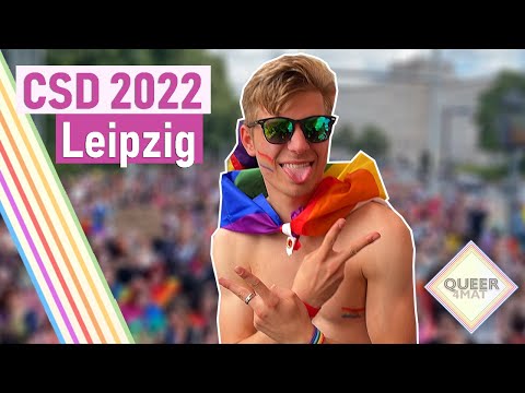 Schrill, Bunt und Laut - CSD Leipzig 2022 I Queer4mat