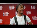 Ron Holland II Post Game Media vs. Houston | 2025 Summer League