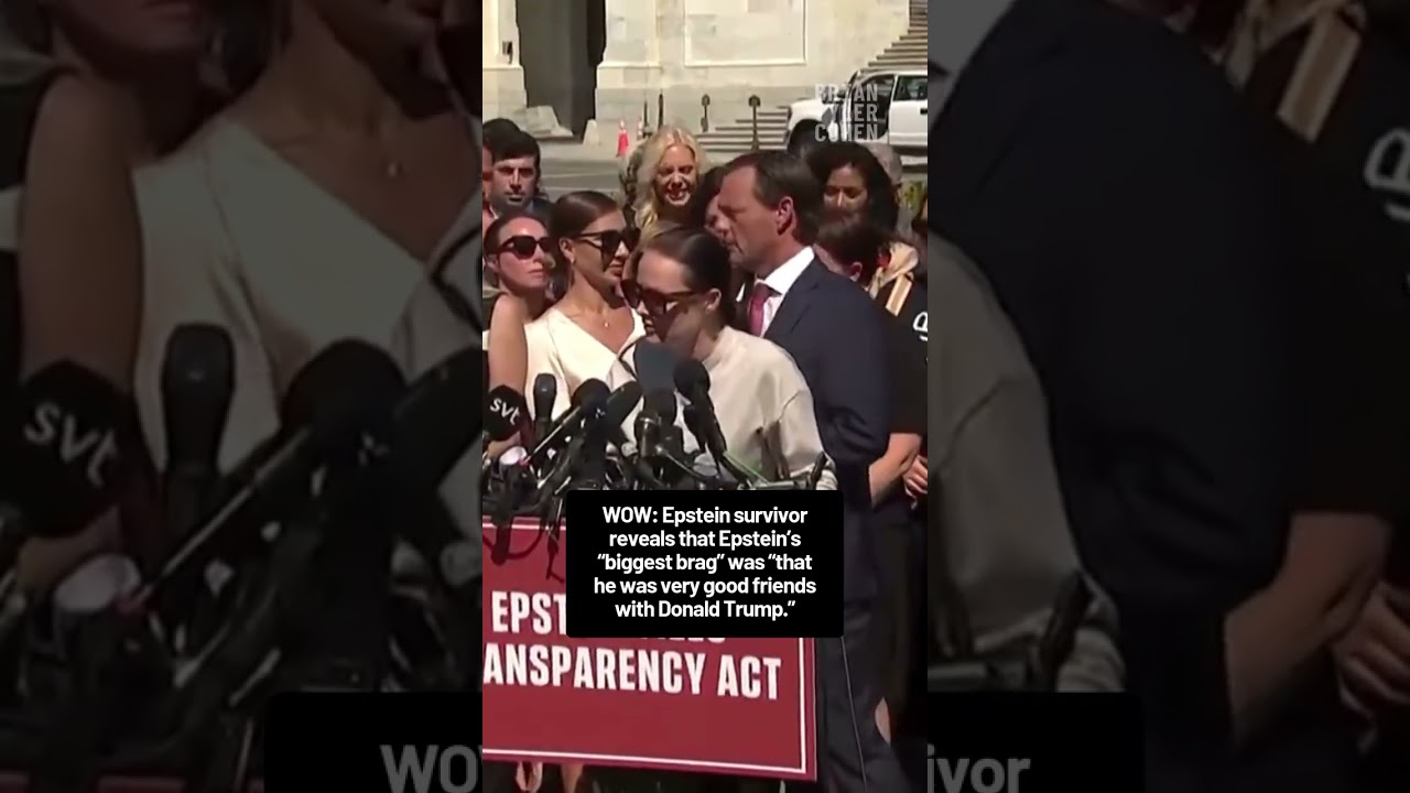 WOW: Epstein survivor reveals that his "biggest brag" was "that he was very good friends with Trump"
