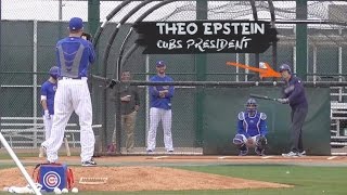 Chicago Cubs Players React To Theo Epstein's Hits | ESPN Profile