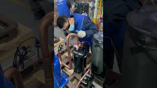 Air source heat pump manufacturer #heatpump #allinoneheatpump #waterpump #hvac #heatingandcooling