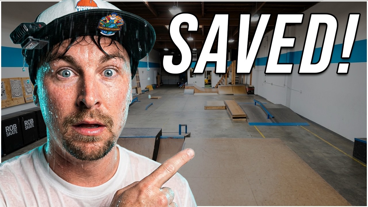 We Found the PERFECT Place to Skate on a Rainy Day…