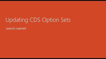 Friday Functions Serices | How to update CDS Option Sets
