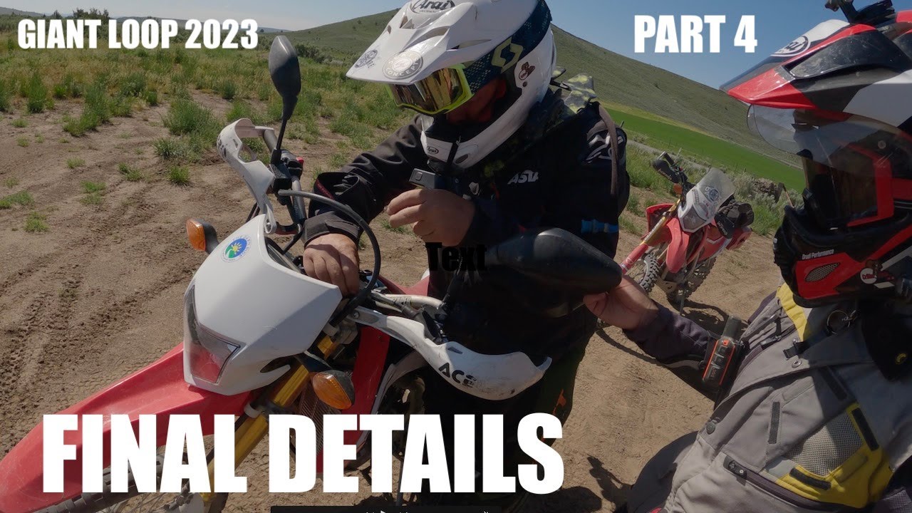 GIANT LOOP RALLY 2023 - PART 4 - Stink water road - YouTube