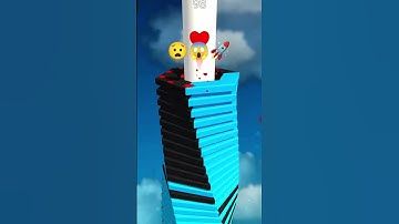 STACK BALL GAME 🎮🎯 IN ROCKET MOD . 🔥💯🚀#gaming #stackball #shorts