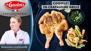 Recette Coquelet Blanc En Crapaudine Grillé Le Gaulois Professionnel
