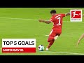 Top 5 Goals • Gnabry, Haaland & Co | Matchday 1 -2020/21