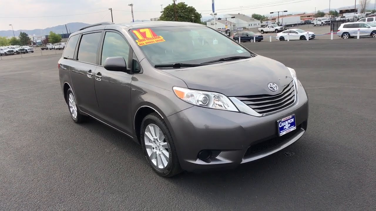 2017 Toyota Sienna Carson City, Reno, Yerington, Northern Nevada, Elko