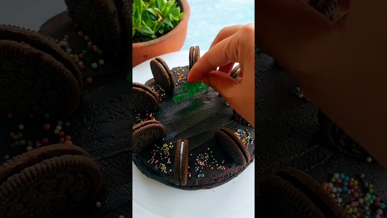 3 Ingredients chocolate cake recipe | easy cake | #chocolate #cake #oreo #sonaliscrazycravings