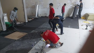 Live Thi Công Cách Âm Sàn Quán Bar 150m2 Tại Q1