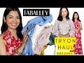 Faballey dress try  on haul  amazing western dresses  makeupfashionrevival