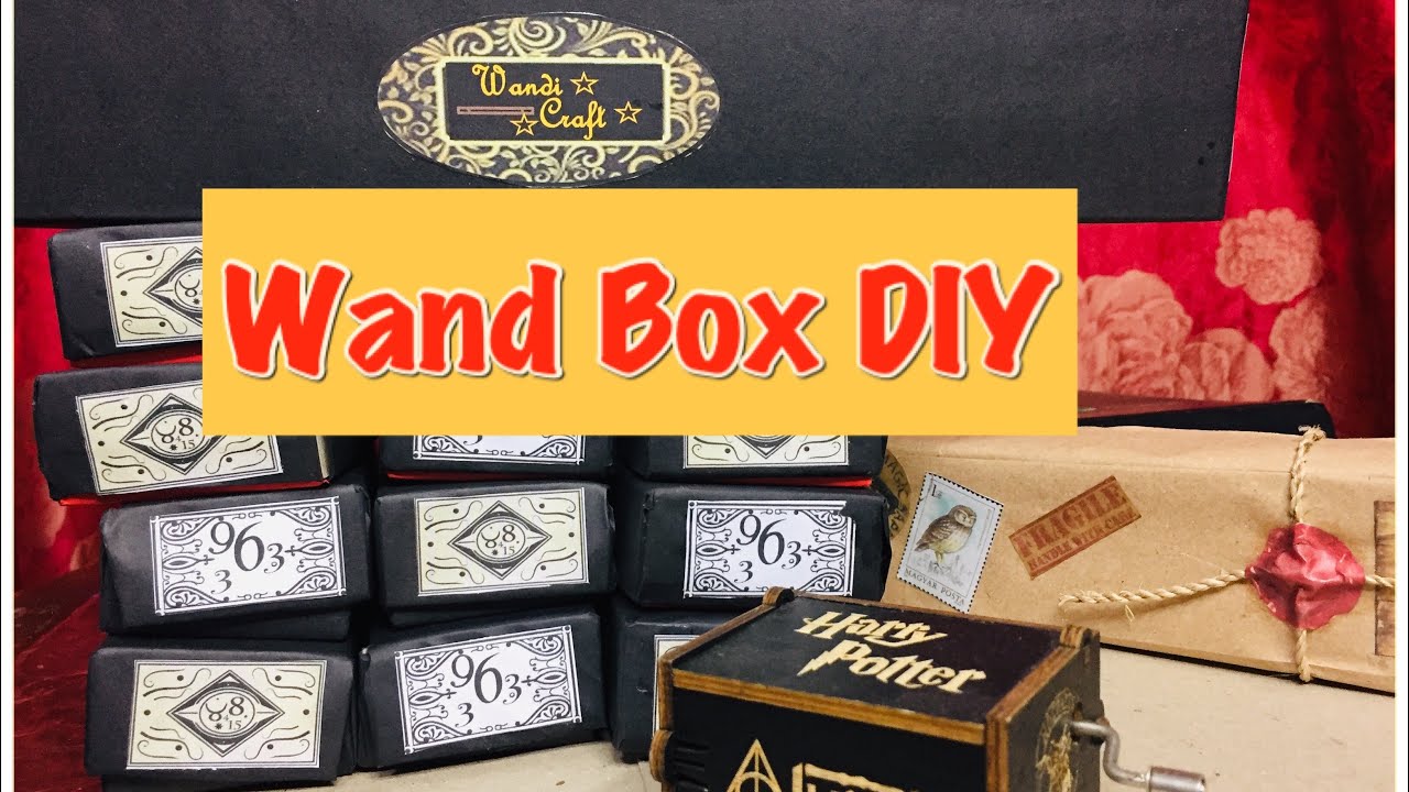 WAND BOX DIY HARRY POTTER INSPIRED YouTube