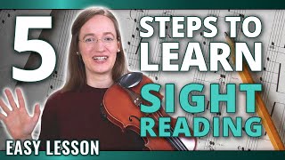 5 Steps to Learn Sight Reading Violin Sheet Music | Easy Violin Lesson screenshot 3