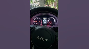 Kia Stonic Engine Start Screen Animation