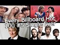 Every billboard hot 100 5 single ever 19582023