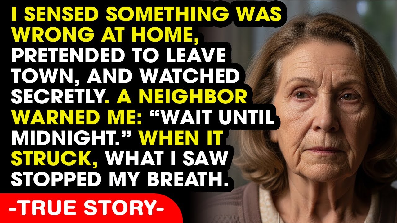 I Pretended to Travel — and Discovered the Shocking Truth About My Son and Daughter-in-Law