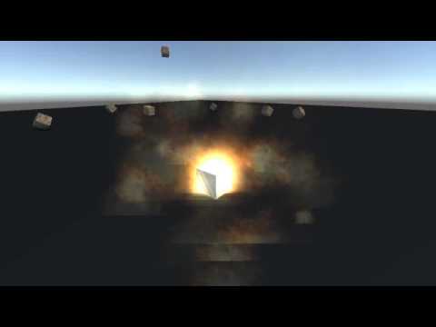 Unity3D - Basic Explosion Test