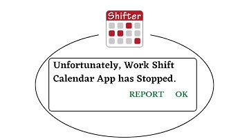 Unfortunately,Work Shift Calendar Has Stopped Error in Android - App Not Open Problem | AllTechapple