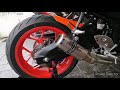 Yamaha Mt25 -Install full system exhaust / comparison between akrapovic and sc project muffler