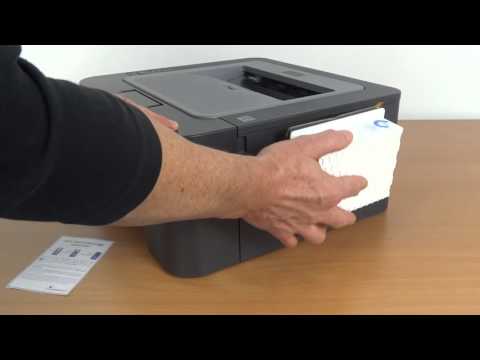 Video: So Laden Sie Einen Laserdrucker Auf