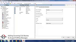 Avaya IP Office Manager Tool Training - YouTube