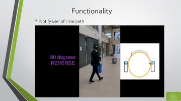 Improved navigation system for the visually impaired (Group 77)