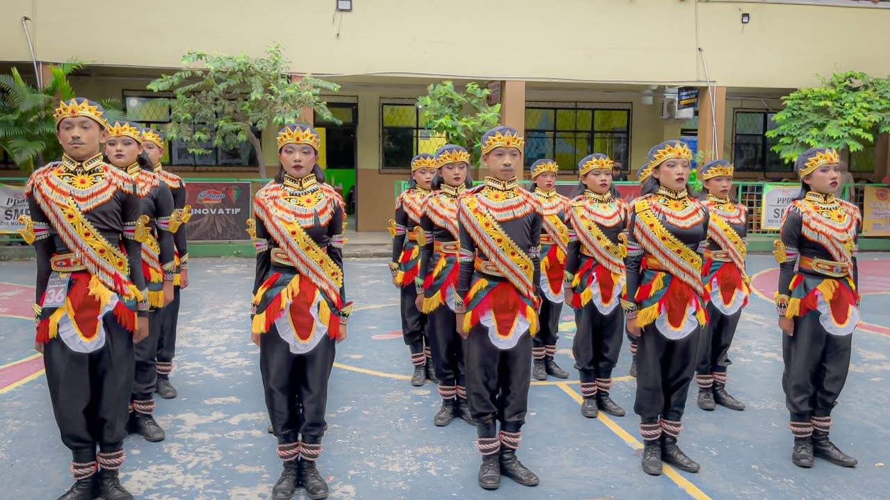 MERINIDNG! PASKIBRA SMPN 11 TAMBUN SELATAN LKBB KOBAR RAPI VIII WIDYA NUSANTARA