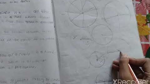math study class 6 ch circle  ch 14 rd sharma