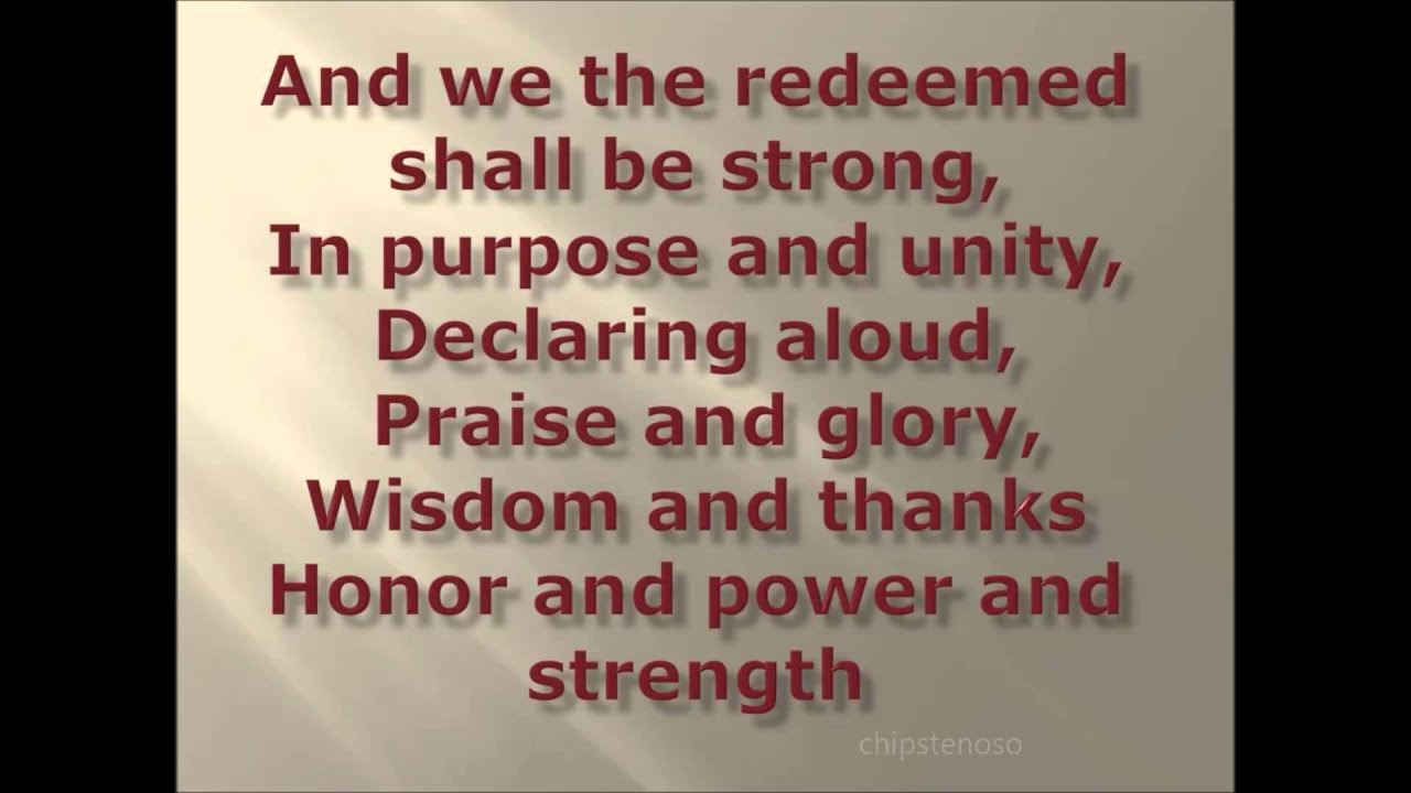 SALVATION BELONGS TO OUR GOD