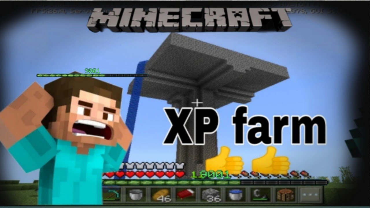 I made a XP farm in one block|| Ep 3 ||MINECRAFT - YouTube