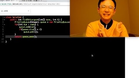 Find kth largest element - 15min Coding Challenge