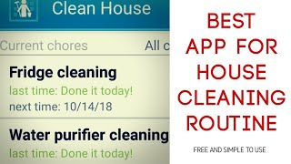 Daily house cleaning schedule App | Weekly, Monthly cleaning routine Made Easy screenshot 4