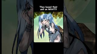 They based their unit on WHAT?! 😅💀 #anime #shorts