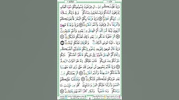 الصفحة ٨ من المصحف الشريف برواية ورش عن نافع القارئ د.بريك سعد بريك- إجازة التجويد من الأزهر الشريف