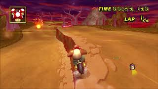 [MKW TAS] Grumble Volcano Lap 1 - 00:36.106 (No Glitch, No SC)