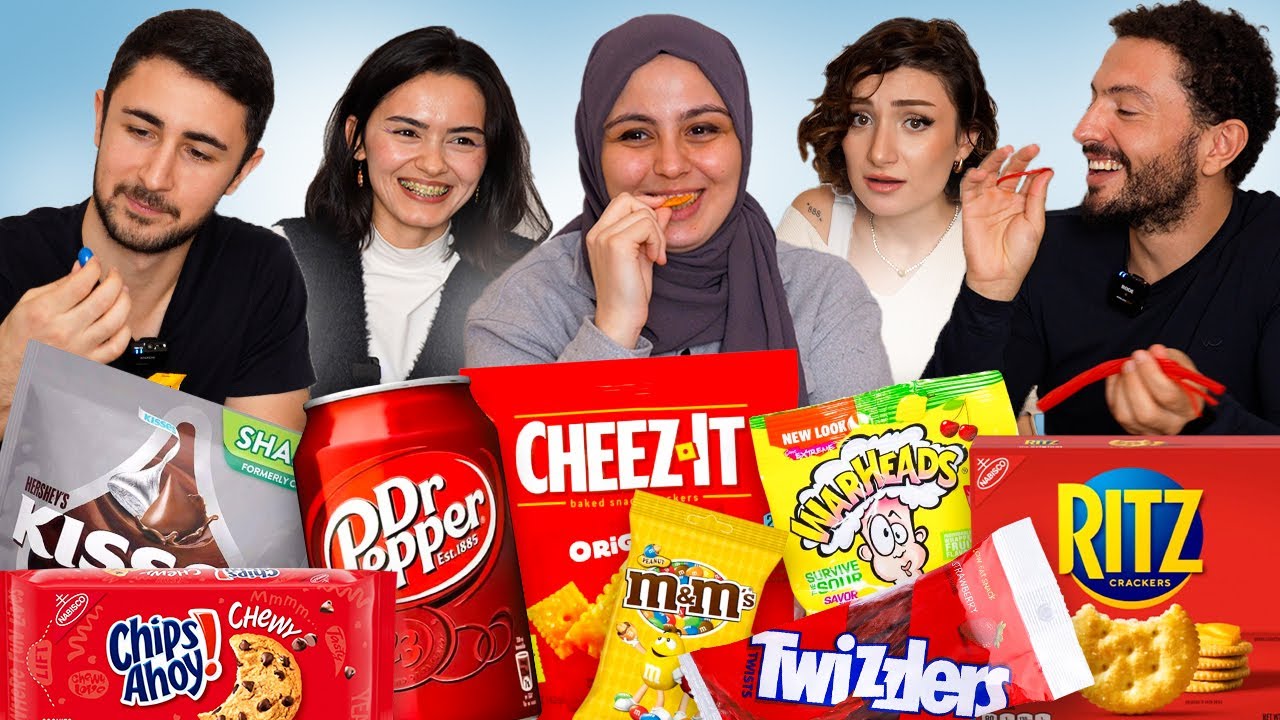 Turkish People Trying American Snacks