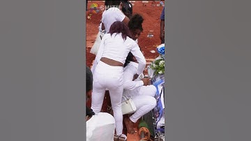 it is so hard sometime to say goodbye to the one you love #jamaicafuneral #funeral