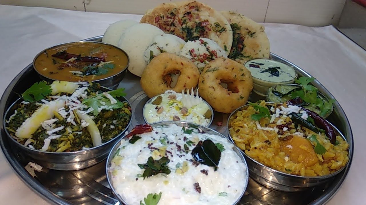 South Indian Thali Recipe more item साउथ इंडियन थाली रेसिपी मोर आइटम ...